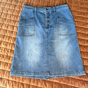 Anthropologie Denim Skirt - like new